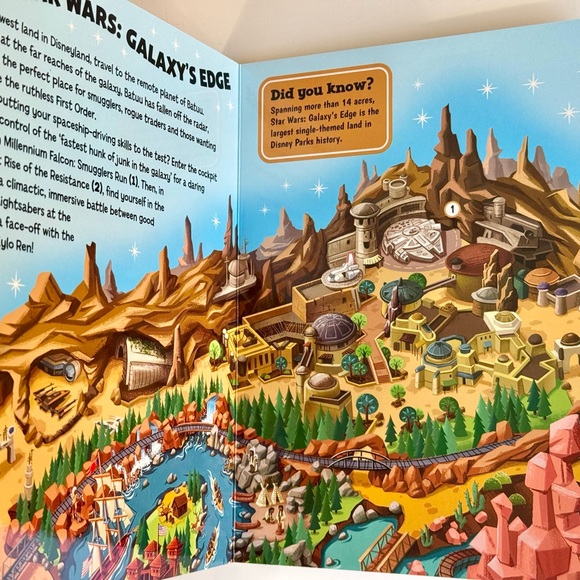 Build Your Own Disneyland Park 3D Model ~ Press Out Pieces Activity Book - Picture 5 of 11